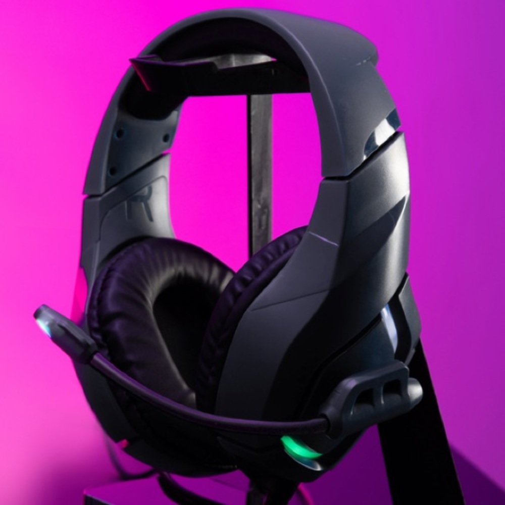 Bugha Black LED Gaming Headset w/ Mic